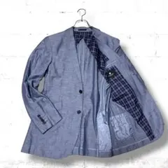 BLACKLABEL CRESTBRIDGE リネン　テーラードジャケット　M