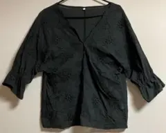 coca adapt retailing レースデザイントップス 黒