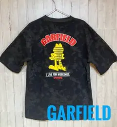 ガーフィールド　Tシャツ 厚手　バックプリント アニメTシャツ