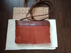 美品 ゲンテン ショルダーバック