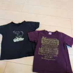 120cm Tシャツ2枚セット