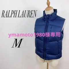 RALPH LAUREN ラルフ ローレン ダウンベスト 紺 M相当 ゴルフ