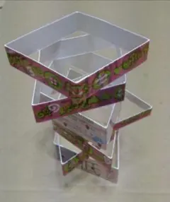 牛乳パック積み木