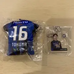 鈴木徳真選手 ミニクッションキーホルダー&アクリルミニ色紙キーホルダーセット