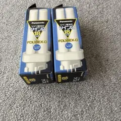 Panasonic FDL18EX-D 蛍光灯 18W 2個セット