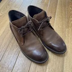 stefanorossi ブラウン チャッカブーツ