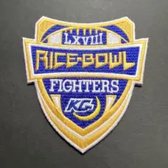 関西学院大学　アメリカンフットボール部　ファイターズ　ライスボウルワッペン