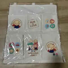 RUN &LOVE ウォールポケット キャンバス