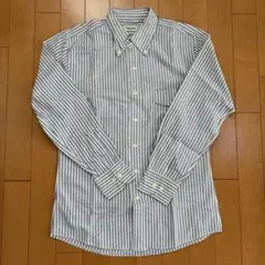 長袖シャツ　ストライプシャツ　メンズSサイズ