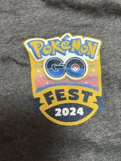 ポケモンGOフェス2024仙台 グレー Tシャツ Lサイズ