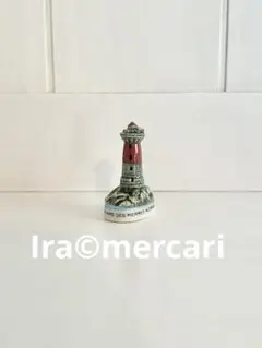 2002ヴィンテージフェーブ　ピエール・ノワール灯台　フェーヴ　ミニチュア陶器
