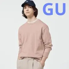 GU ウォッシャブルクルーネックセーター