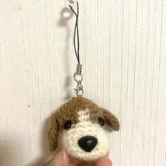 犬のストラップ