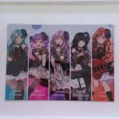 バンドリ　Roselia　クリアファイル　7th☆LIVE　あるあるCity