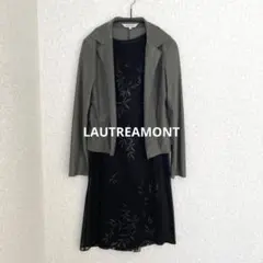 LAUTREAMONT (ロートレアモン) ワンピース　羽織り付き　Mサイズ