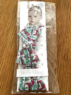 【新品未使用】クリスマス柄　ヘアバンド