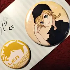 初音ミク クロニクルくじ 缶バッジセット賞 レン