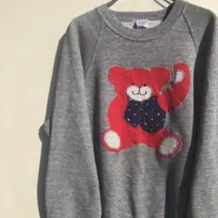 70s　USA製　JERZEES　ビンテージ　スウェット　レトロ　コーデュロイ