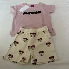 ミニーマウス Tシャツとショートパンツセット