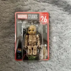 MARVELハッピーくじ　26番　ベイビーグルート　　ベアブリック 新品未使用