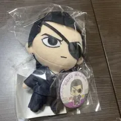 龍が如く ぬいぐるみ缶バッジセット 『0』 真島吾朗
