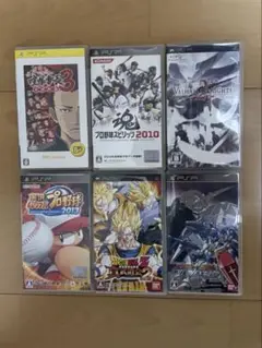psp ソフト 6種