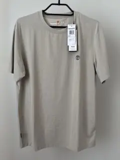 新品未使用　Timberland ベージュ Tシャツ Mサイズ速乾生地　男女兼用