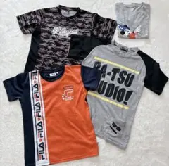 キッズ　男の子向け　半袖Tシャツ　FILA まとめ売り　セット売り　160サイズ