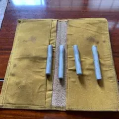 謎の金属　と皮の財布