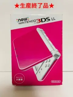 Newニンテンドー3DS LL ピンク×ホワイト 動作品 任天堂Nintendo