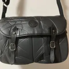 ハンティングワールド ショルダーバッグ バチュー 黒 大きい
