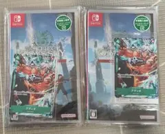 新品未開封 2個 カード付き ONE PIECE ODYSSEY Switch
