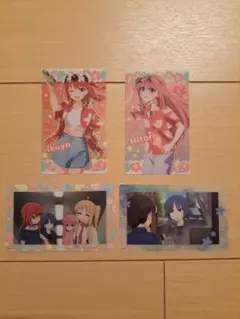ぼっちざろっく メモリアルカードコレクション 4枚セット