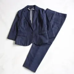 【新品タグ付き】スーツカンパニーシー セットアップスーツ M 七分袖 パンツ