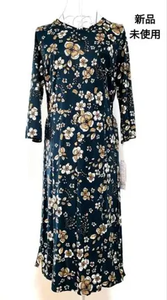 新品未使用　HANAE MORI　PRIMATIVO　ワンピース　フラワー