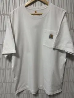 carhartt ポケットTシャツ Lサイズ 白