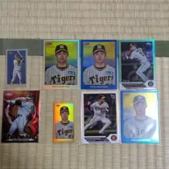 中野拓夢　阪神タイガース　topps npb 206 chrome