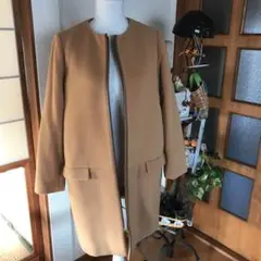 再値下げしました ノーブル ノーカラーコート