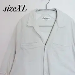 Evisen エビセン　シャツ　sizeXL オープンカラー　アロハ