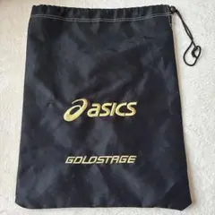 asics GOLDSTAGE スパイクケース ブラック①