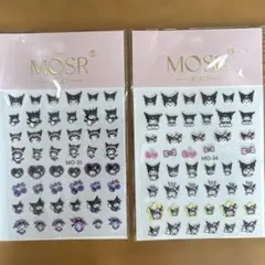 くろみちゃん　ネイルシール2シートセット