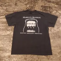 MARILYN MANSON バンドT giantタグ USA製 L　4502