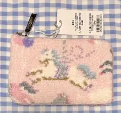 【タグ付き新品】フェイラー L字ポーチ ラブラリーモクバ ペールピンク