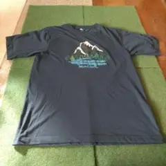 mont-bell Tシャツ　モンベル　ネイビー　山
