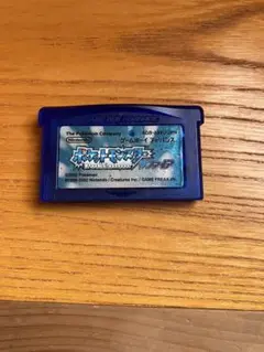 【24h以内発送】ポケモン サファイア　ゲームボーイアドバンス用