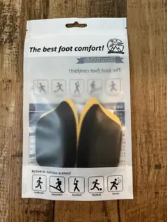 PhoenixSole かかと用　インソール　靴擦れ防止　新品未使用　ブラック