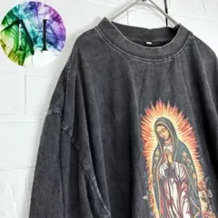 新品　未使用　マリア　Tシャツ　メンズ　キリスト　クロス　十字架　ヴィンテージ