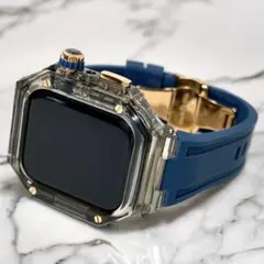 BND☆アップルウォッチ ラバーベルト カバー　Apple Watchバンド