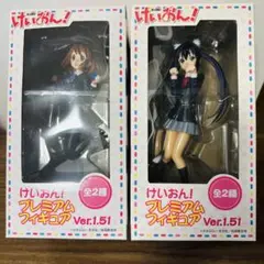 【未開封】けいおん! プレミアムフィギュア Ver.1.51 全2種セット
