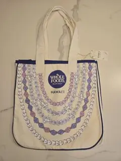 【新品未使用タグ付き】Whole Foods エコバッグ レイ柄
